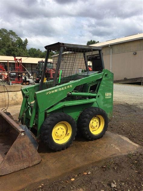 john deere 125 skid steer used parts|john deere 125 starter.